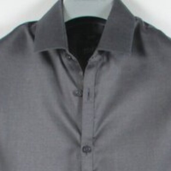 AWEARNESS KENNETH COLE GREY BUTTONDOWN SHIRT + TIE - Picture 9 of 16